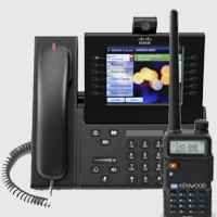 Телефонҳои симдор ва радиотелефонҳо